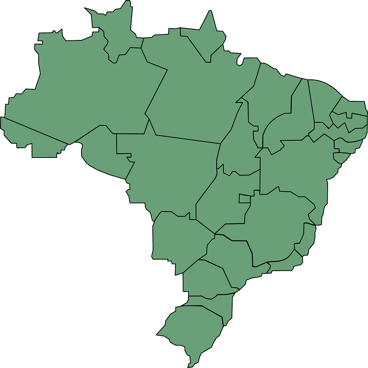 Mapa do Brasil